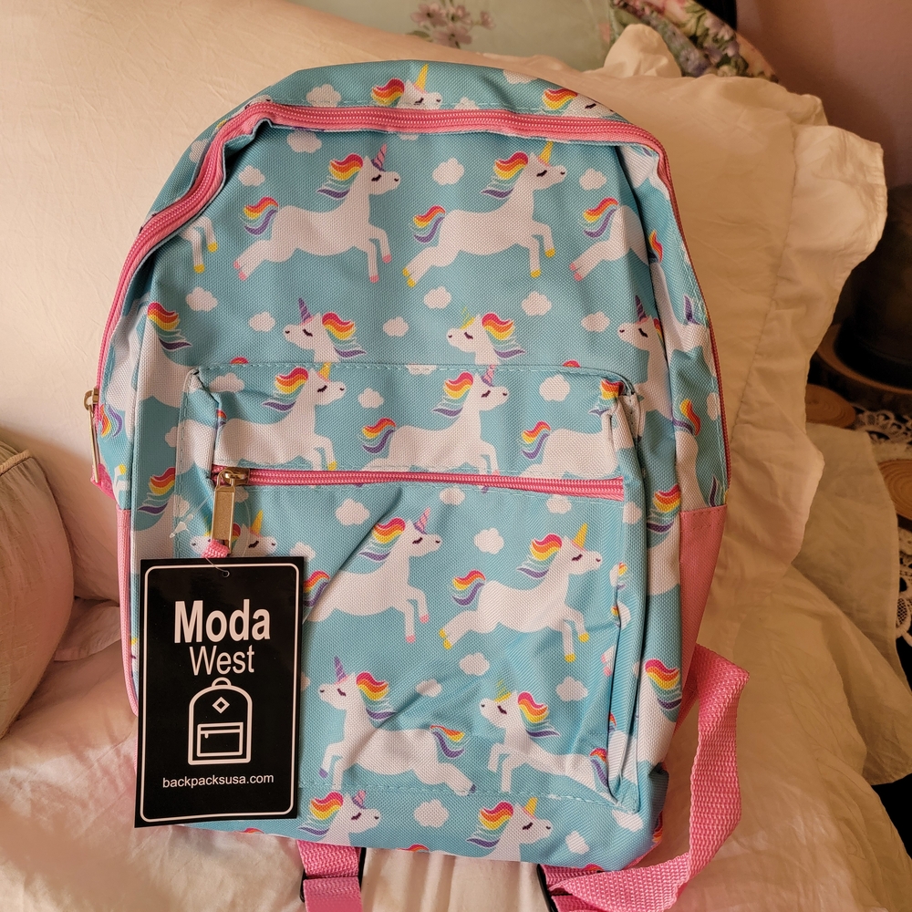 NWT Kids Unicorn Backpack